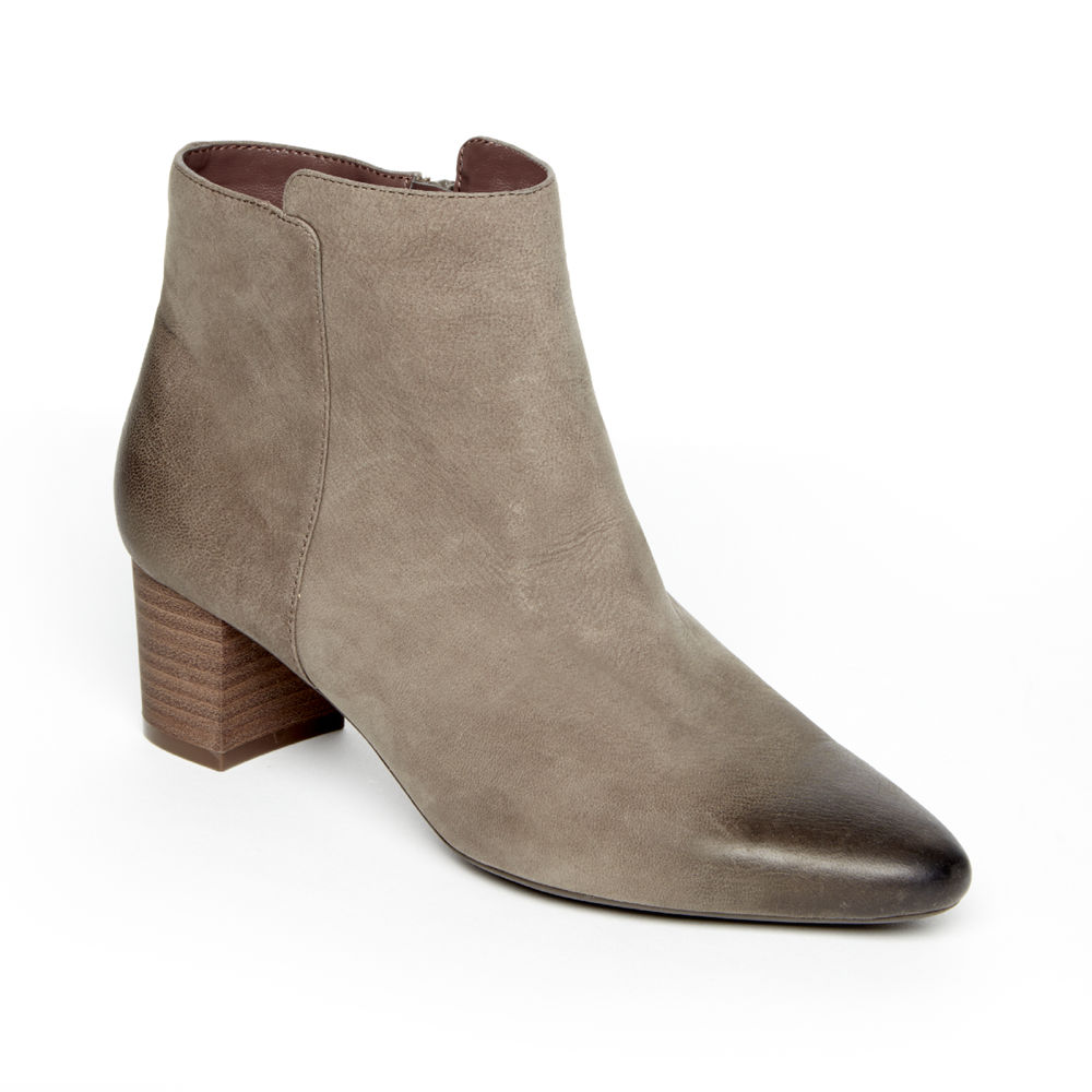 Booties Rockport Mulher Verde Oliva - Caden - 47805JPMD